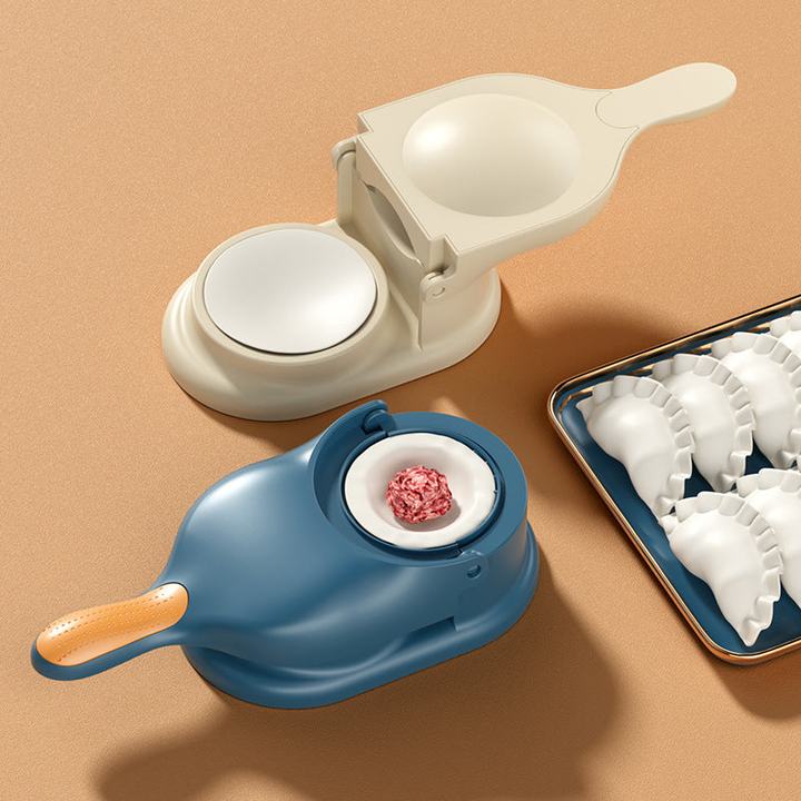2-in-1 Dumpling Maker in use