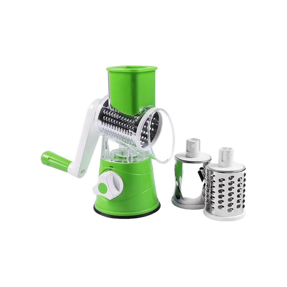 3-in-1 Rotary Grater & Slicer