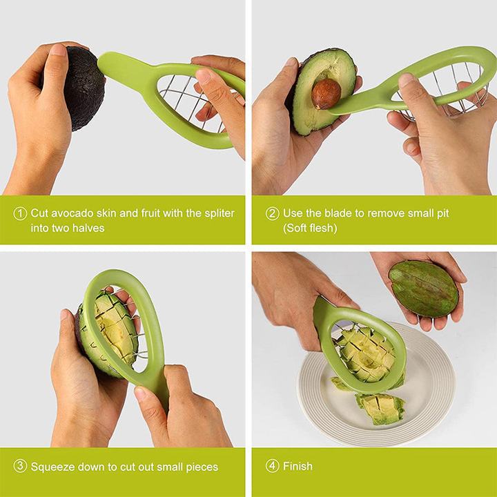 Avocado Cube Maker in use