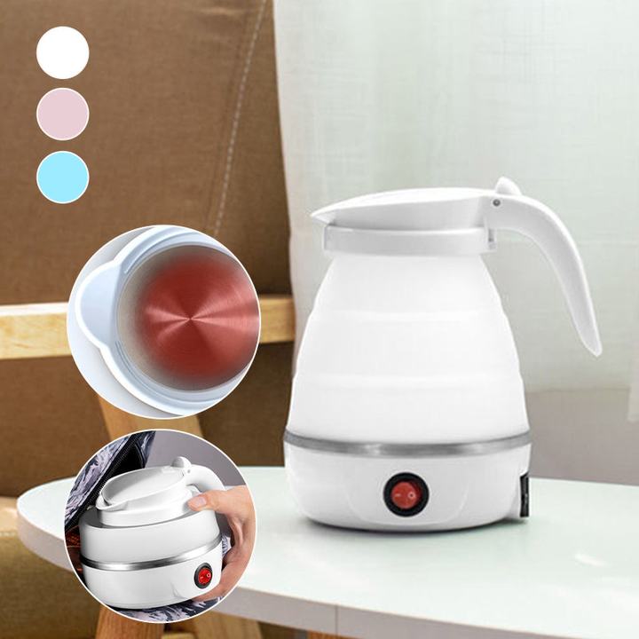 Foldable Travel Kettle in use
