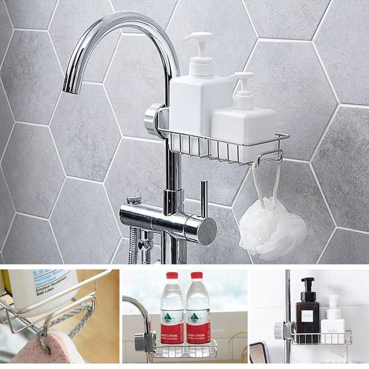 Sink Organizer Rack in use