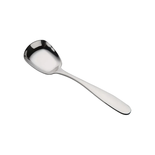 Wide-Mouth Steel Spoons